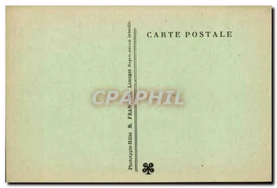 Góra Padirac (Lot) — Wielka Pendeloque — Fototypia Hélio, Limoges — Rewers