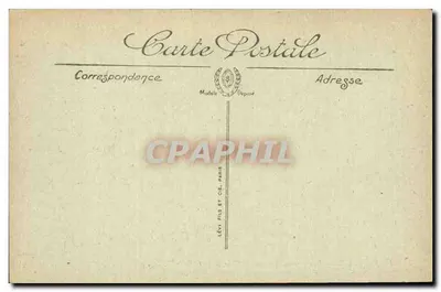 Orléans — Ogólny widok z wieży katedry — LL. — Rewers