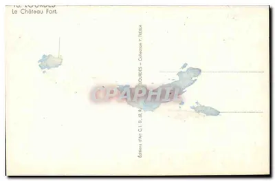 Lourdes — Le Château Fort — Éditions d'Art C.L.D. 22, Y. Trebla — Verso