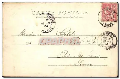 Castillo del Rocher du Roi — Aix-les-Bains — Editor: 20793 — Reverso
