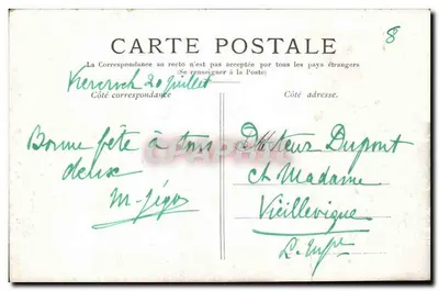Royan — Plaża Foncillon, ogólny widok — Wydawnictwo Nouvallais, nr 6 — Rewers