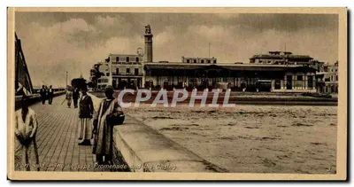 Port Said — A Promenade Lesseps e o Casino — Union Postale Egypt