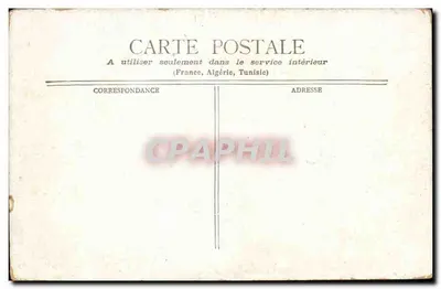 Tille - Monumento Desrousseaux — busto e estátua feminina — editor A. Erck, Paris — Verso