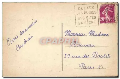 Decize (Nièvre) — Vista geral — Fot. Combier Macon — Verso
