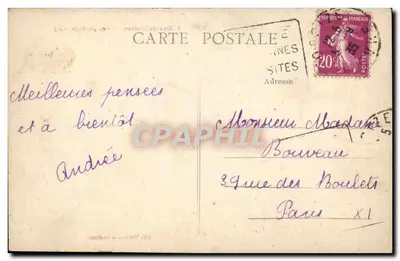 Decize (Nièvre) — Vista geral (Leste) — Editor não identificado, n° de série 1 — Verso