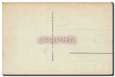 Bagnères-de-Bigorre - A Entrada do Vallon de Salut — editor C. Alliacien : des Arts, Notecé Nibures - Strasbourg — Verso