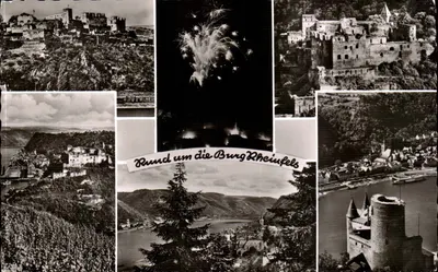 Em torno do Castelo de Rheinfels — Collage de vues — FOTOPRINT Verlag A. Mauffe, Würth/Wart