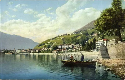 Locarno — Vista do lago — Paul Bender, Zollikon-Zürich, n° 5041