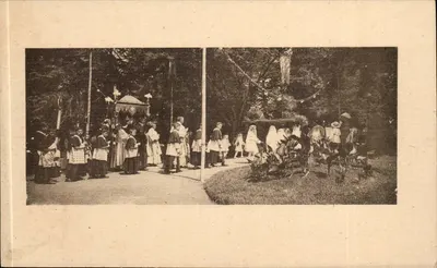 Religious Festival — procession with cart and procession — unidentified publisher