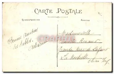 LES SABLES-D'OLONNE — ogólne widok plaży — Artaud et Nozais, Nantes, n°94 — Rewers