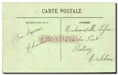 Gérardmer — Dolna część Saut de la Bourrique — LL, nr 282 — Rewers