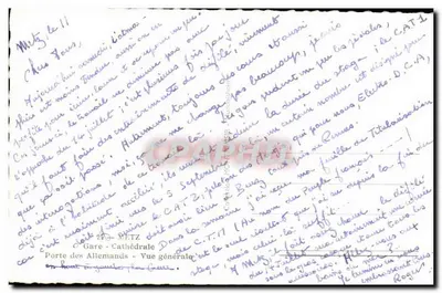 Metz — Lembrete de Metz — Editor não identificado, número de série não visível — Verso
