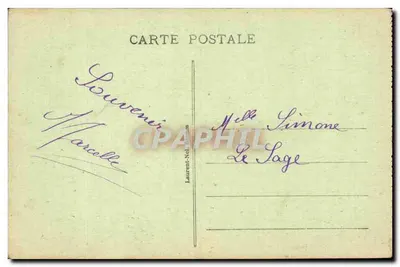 Monte-São-Miécles — A Maravilha e os Muros do Lado Norte — Laurent-Nel, n°167 — Verso