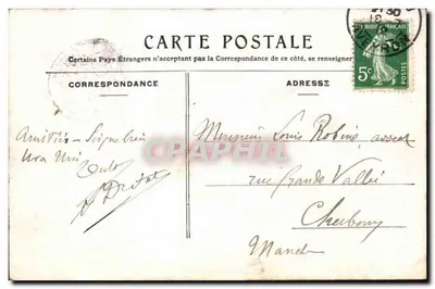 Montpellier-le-Vieux — Het grote Sfinx — Uitgever A. P. (n° 2) — Achterkant