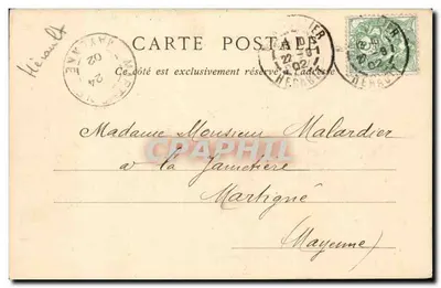 Montpellier — Pałac Sprawiedliwości — Collections ND. Phot. — Rewers