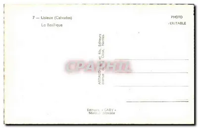 Bazylika w Lisieux — Calvados — Wydawnictwo Caby — Rewers