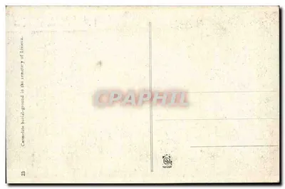 Zamknięty klasztor Carmelite — na cmentarzu w Lisieux — wydawca nieznany, nr 23 — Rewers