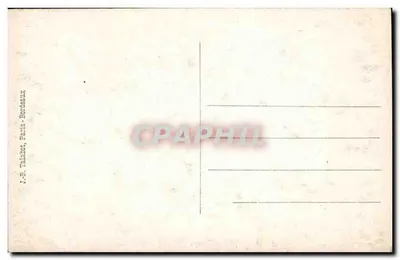 Catedral de Reims — Após o Bombardeio — J.-E. Talabot, Paris, n°3 — Verso