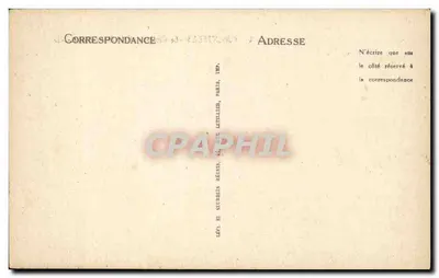 Chantilly — Zamek — Strona Północno-Zachodnia — ND — Rewers