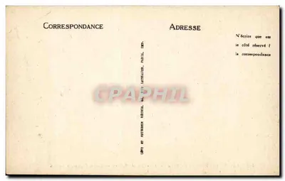 Chantilly — O Castelo — Pavilhão de Sylvie — Salão Japonês — LL — Verso