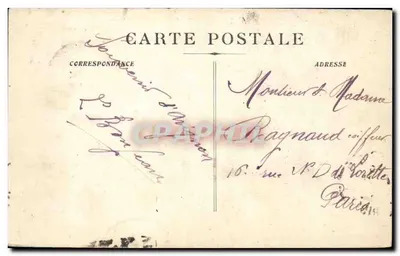Avignon - Pałac Papieski — Wydawca Félix Jean, nr 46 — Rewers