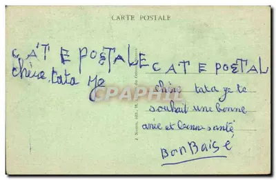 Mont-Saint-Michel — L'Abbaye lato Ovest — J. Nozais, editore — Verso