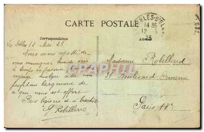Les Sables-d'Olonne — La Promenade sur le Remblai — Edizione delle Nuove Gallerie, n°187 — Verso