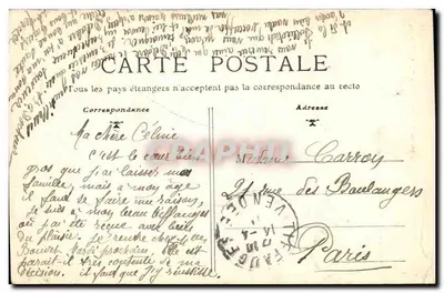 Tiffauges, Castelo de "Barbe-Bleue" — O Donjon — Editor L. Le Moulon, n°282 — Verso