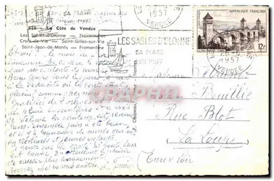 A Costa da Vendée — vista panorâmica — Roy — Verso