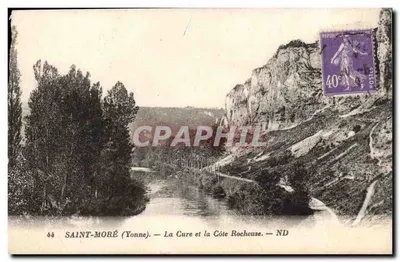 Saint-Moré (Yonne) — A Cure e a Costa Rochosa — ND