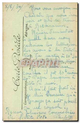 Gérardmer — La Casca et Charlemagne — Wydawnictwo Zeigler LL, nr 126 — Rewers