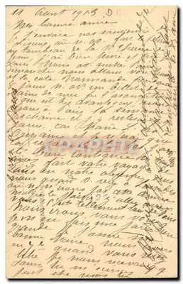 Les Buissonnets — Pokój Panny Teresy z Dziecka Jezus — wydawca G. Léonard, numer seryjny nie widoczny — Rewers
