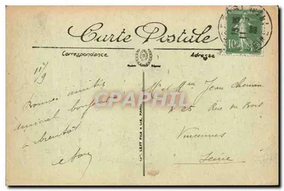 Le Tréport — Plaża i Falatée — LL. n°30 — Rewers