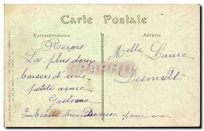 Busto de um homem e estátua de uma mulher sentada — Antigos Estabelecimentos Neufen e Cie — n° 185 — Verso