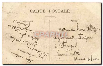 Châlons-sur-Marne — Um canto do Jardim do Jardim — L. Coex, editor, Châlons-sur-Marne — Verso