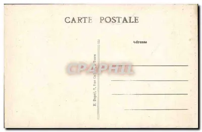 Zamek — Schody François Ier — Pokój (de Gory) — Blois (L.-et-C.) — Rewers