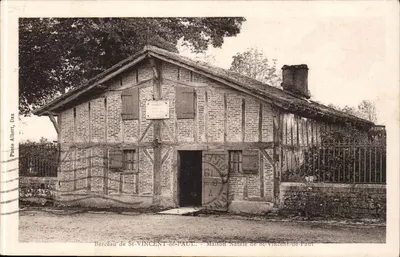 Berço de São VINCENT-de-PAUL — Casa Natale de São Vincente de Paulo — Foto Albert, Dax