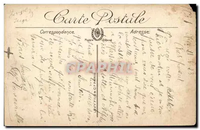 Nice — Ogród Króla Alberta I — Pomnik 'La Poésie' — LL. n°47 — Rewers
