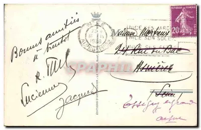NICE — Promenade des Anglais and Jetée-Promenade — Munier n°31 — Back