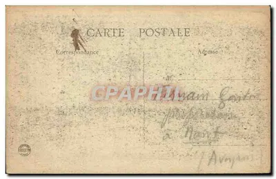 Le Puy (Hte-Loire) — Ogólny widok i fasada katedry z zachodu — B.F., Paryż — Rewers