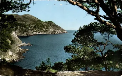 Vista do monte Salvat — Le Brusc — Fotografia verdadeira