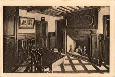 Sala da « Raisonnable » — Lareira em Sainte-Thérèse — editora Rép. 10