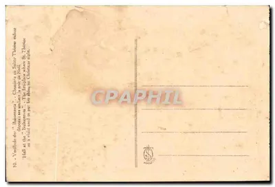 Sala da « Raisonnable » — Lareira em Sainte-Thérèse — editora Rép. 10 — Verso