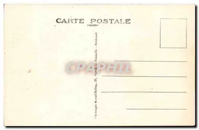 Bordeaux — Plaza de los Quinconces — M. D. — n° 142 — Reverso