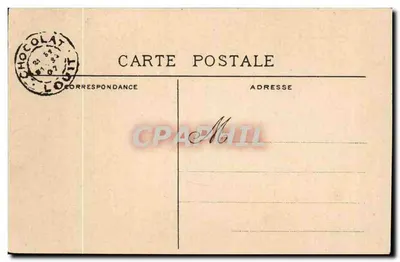 Eliezer e Rebecca — scena biblica — edita per il CHOCOLAT-LOUIT — Verso