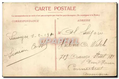 Limoges — Most — Wydawca: Nowe Galerie Limoges — Rewers
