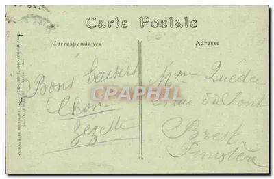 Pałac w Versaille — Galeria Szybek, gdzie podpisano 28 czerwca 1919 roku Traktat Pokoju między Sojusznikami a Niemcami — wydawca JND, nr 235 — Rewers