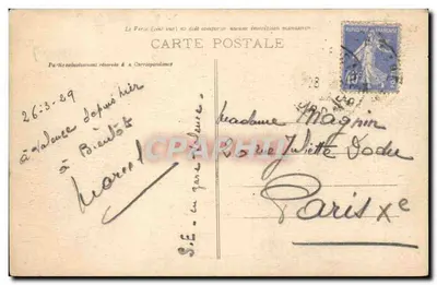 Valence — Belweder Parku Jouvet — Zbiór P. Peyrouse, n° 470 — Rewers