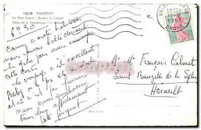 Valencja — widok panoramiczny i zabytki — Réal Photo (n° 161) — Rewers