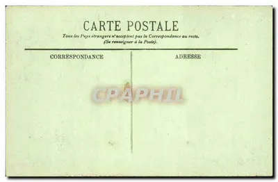 CAEN — Dom Quatrans, ulica Grôlée — LL — Rewers